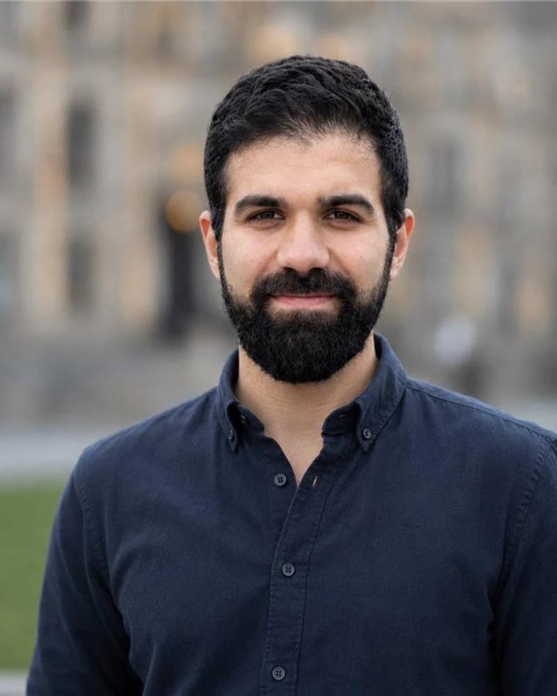 Portrait of Mostafa Abbasi.
